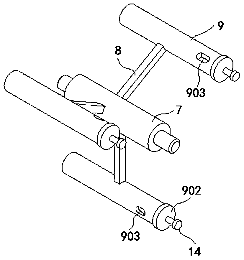 A water sample collection device for rivers and lakes