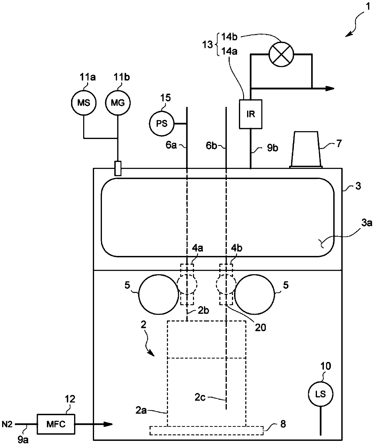 material supply device