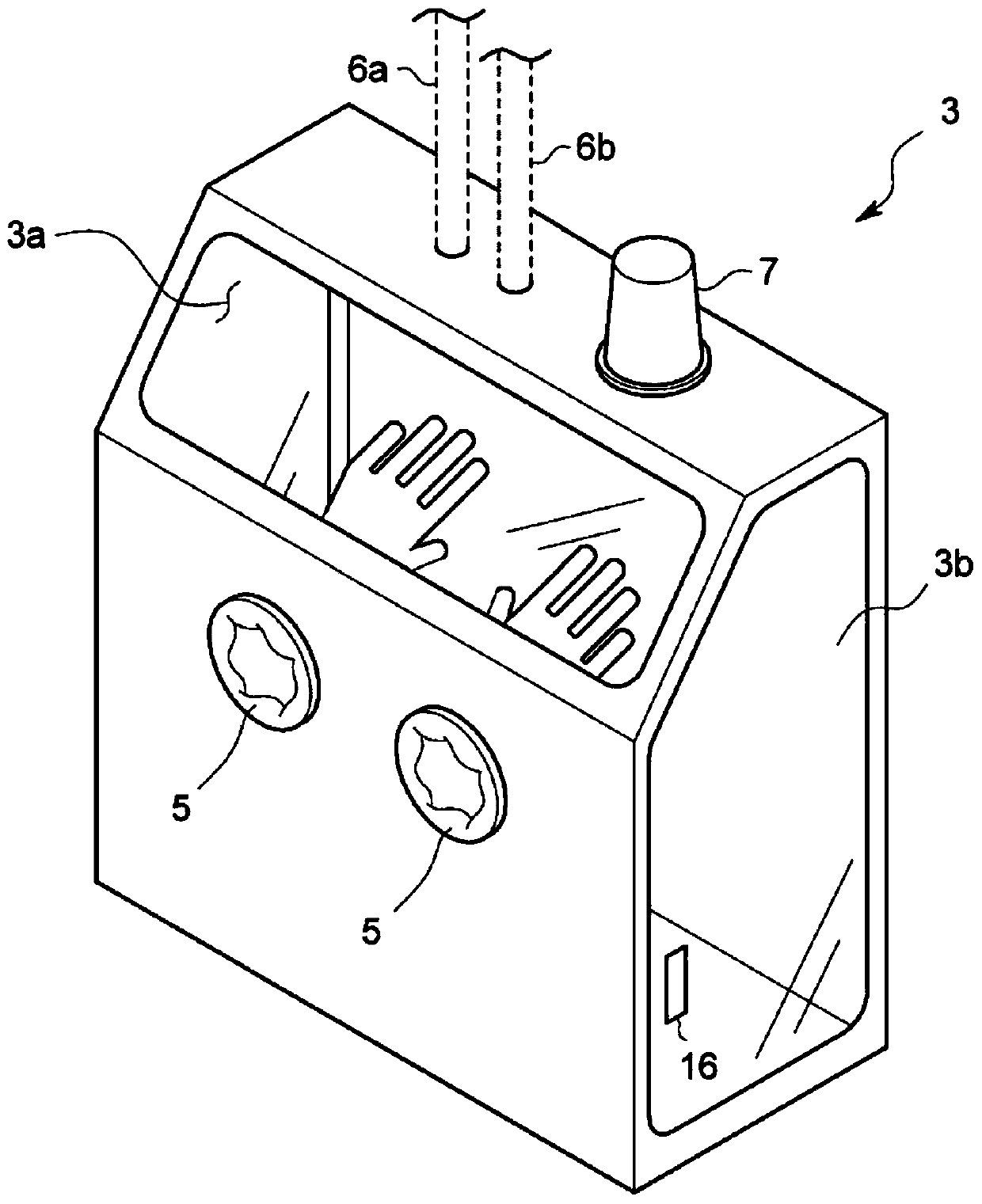 material supply device