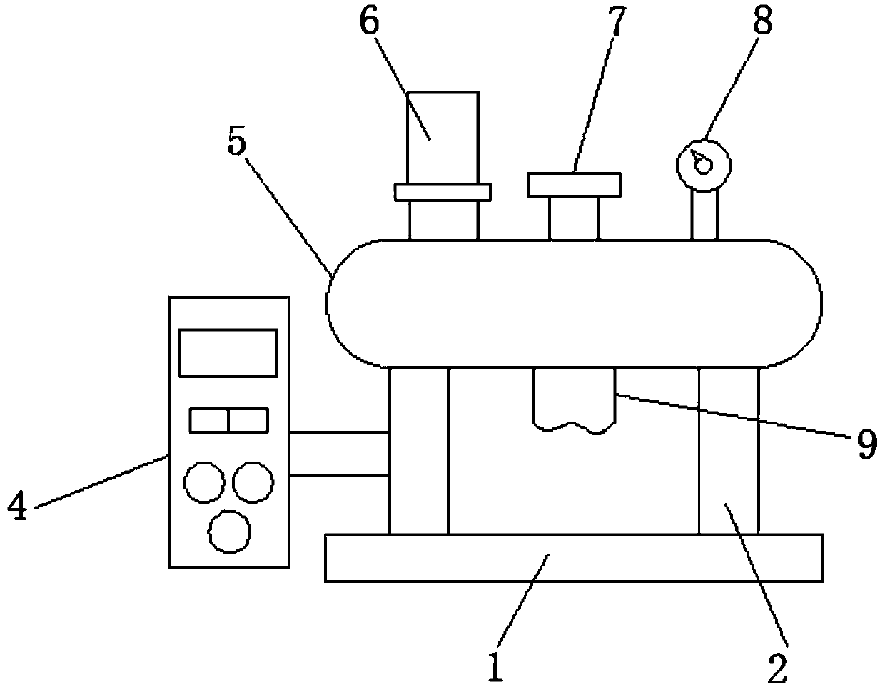 Electromechanical integrated full-automatic non-negative-pressure water supplying equipment