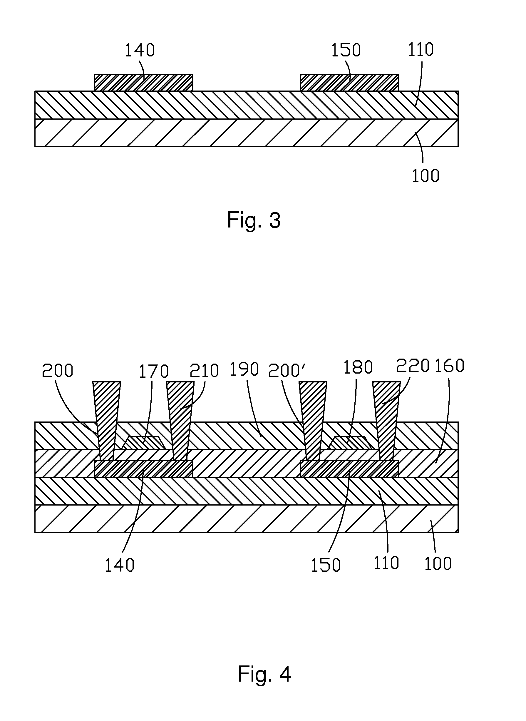 Low temperature poly-silicon TFT substrate structure and manufacture method thereof