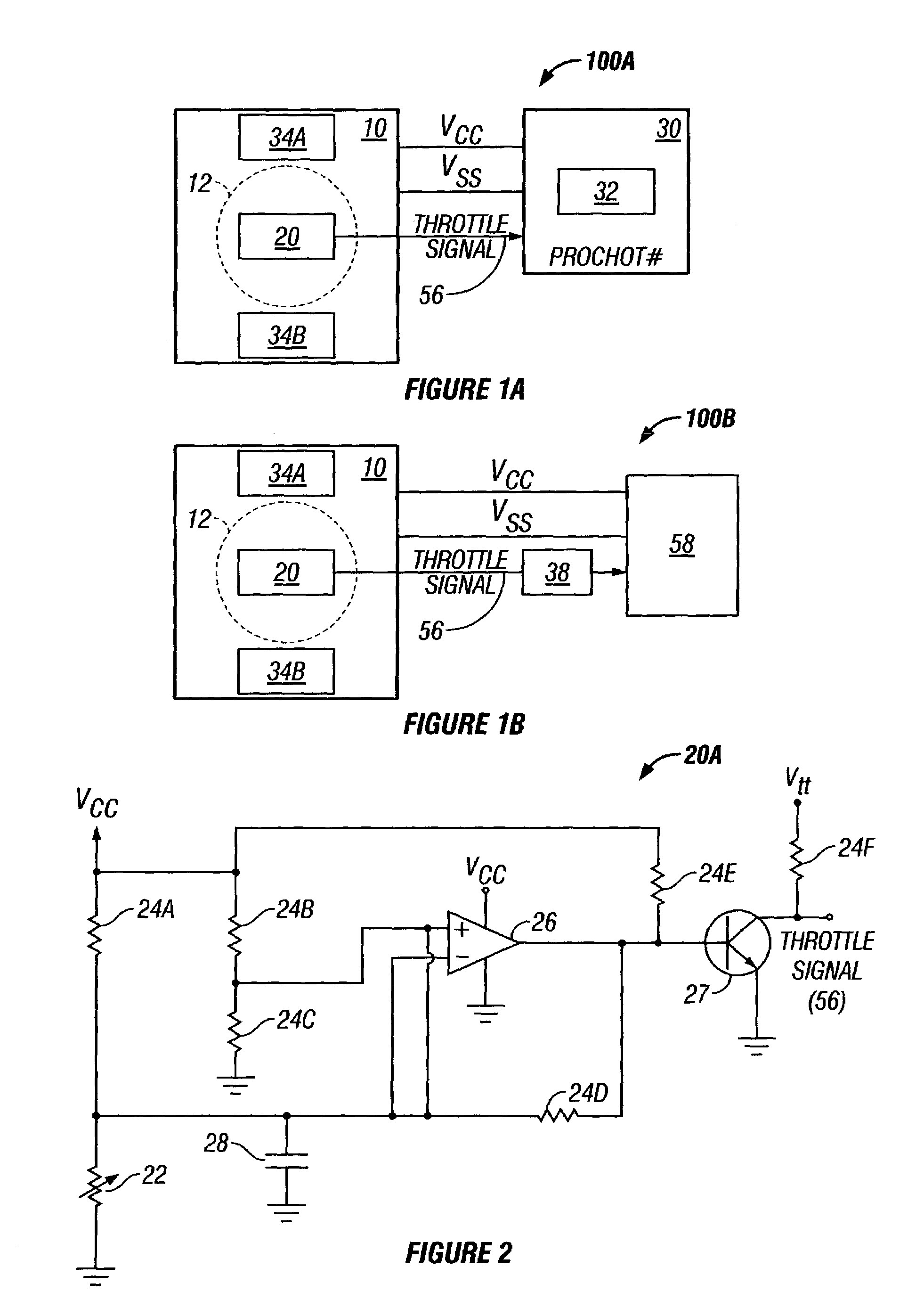Control of voltage regulator thermal condition