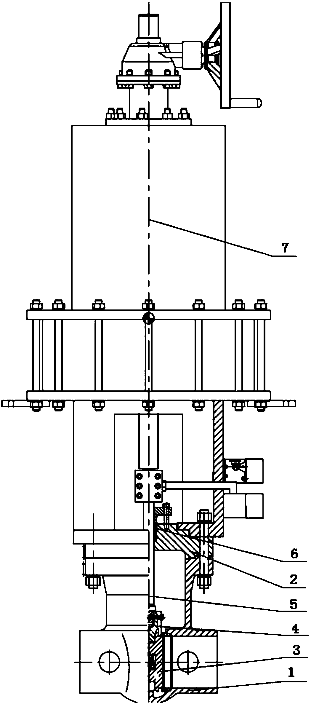 Nuclear-grade pneumatic gate valve