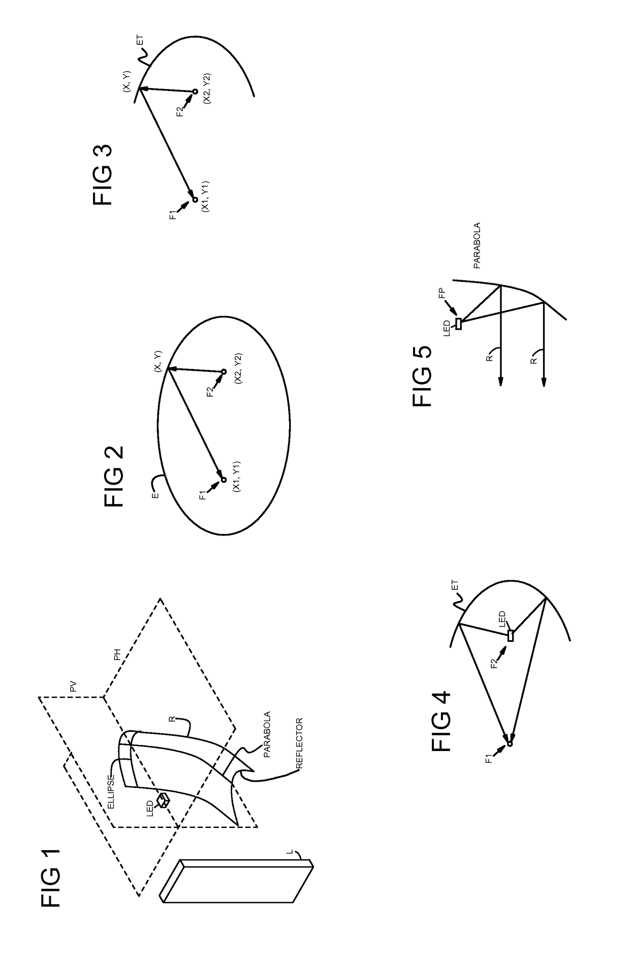 Thin aspect lighting system with cutoff