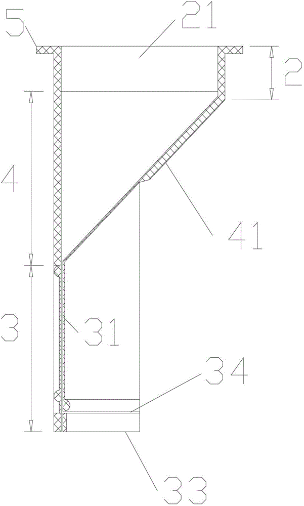 Low-resistance tubular automatic sealing device