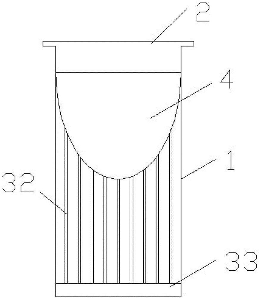 Low-resistance tubular automatic sealing device