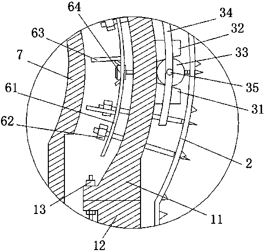 Supporting structure for tunnel with weak surrounding rock