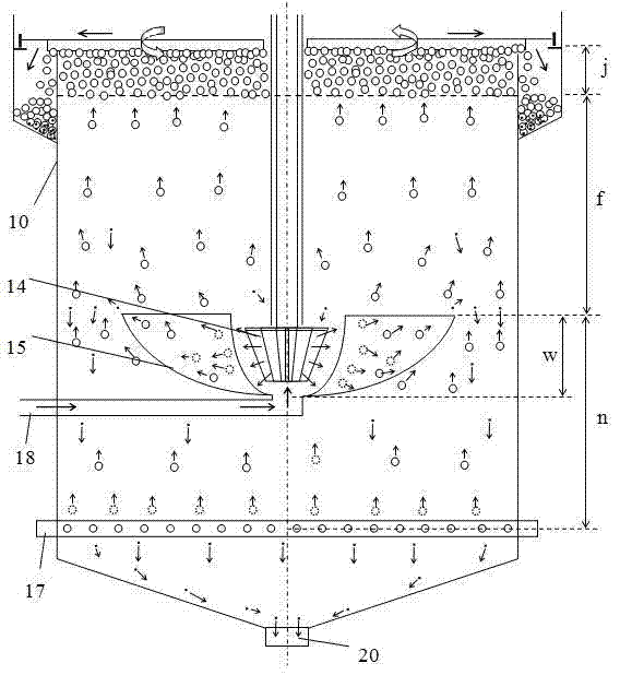 Column combined reinforced high-efficiency flotation method and flotation equipment thereof