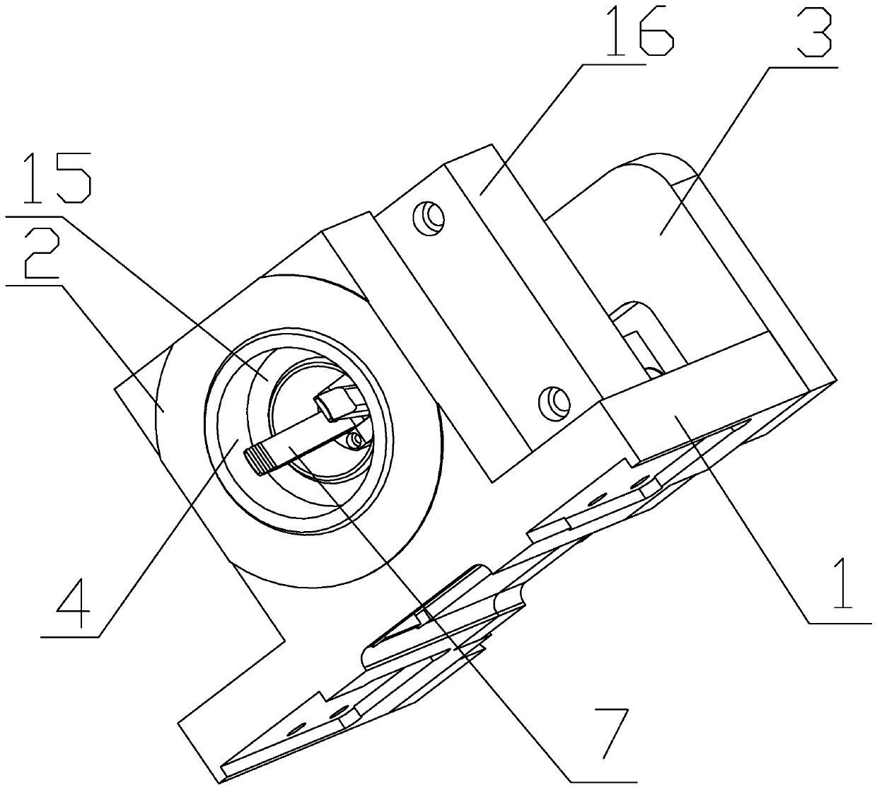 Fixtures for blow molds