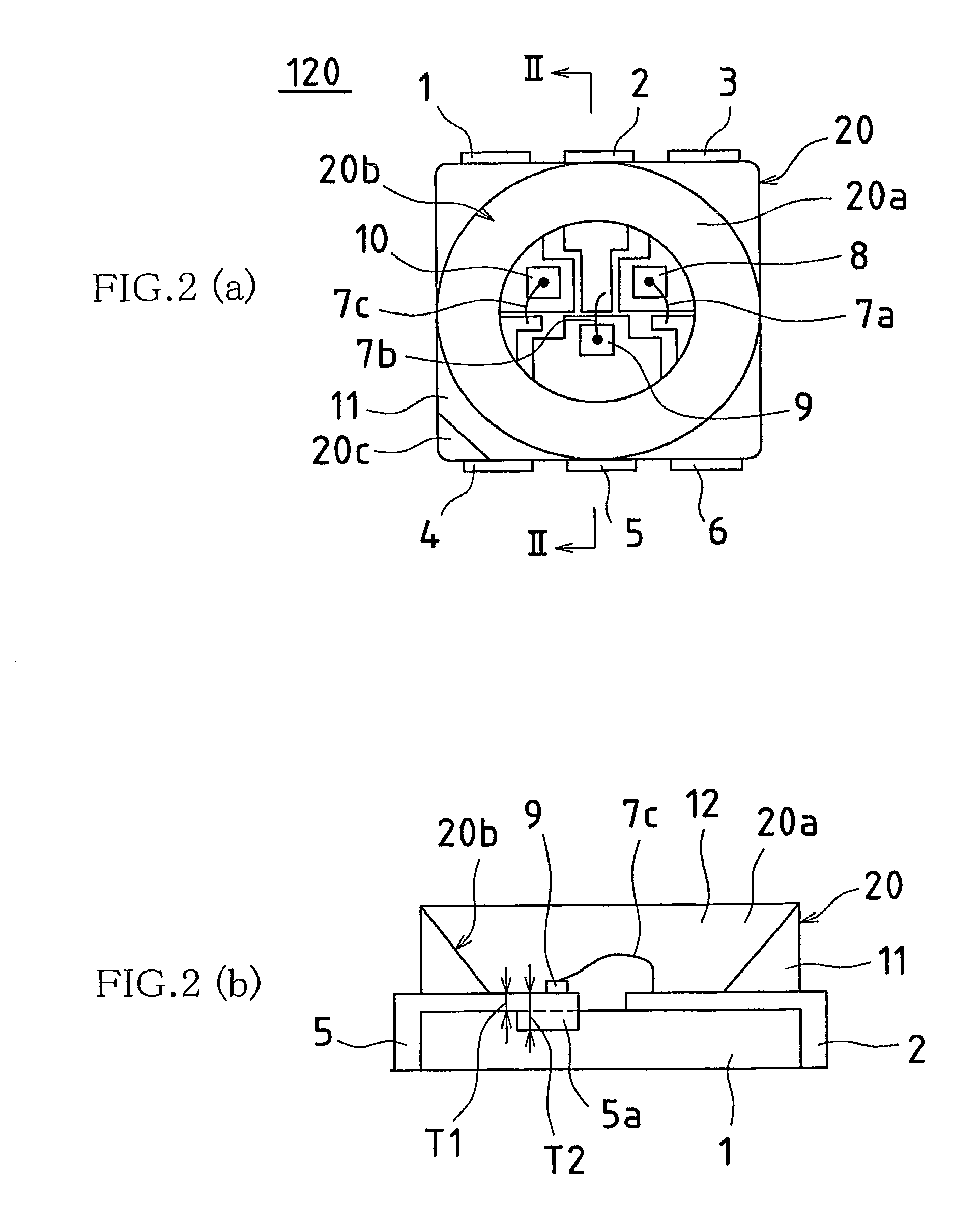 Image capturing device having pulsed LED flash