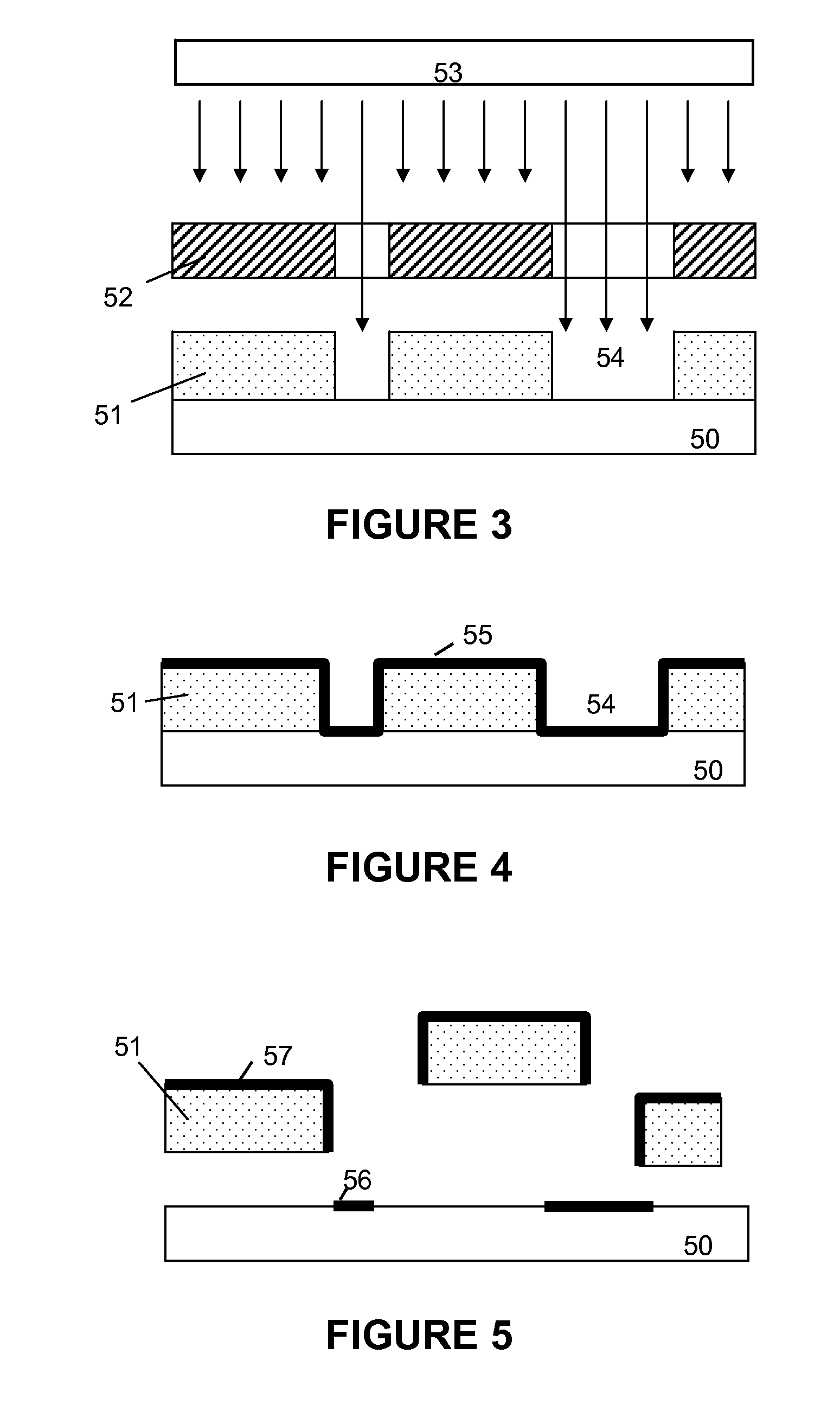High throughput, low cost dual-mode patterning method for large area substrates