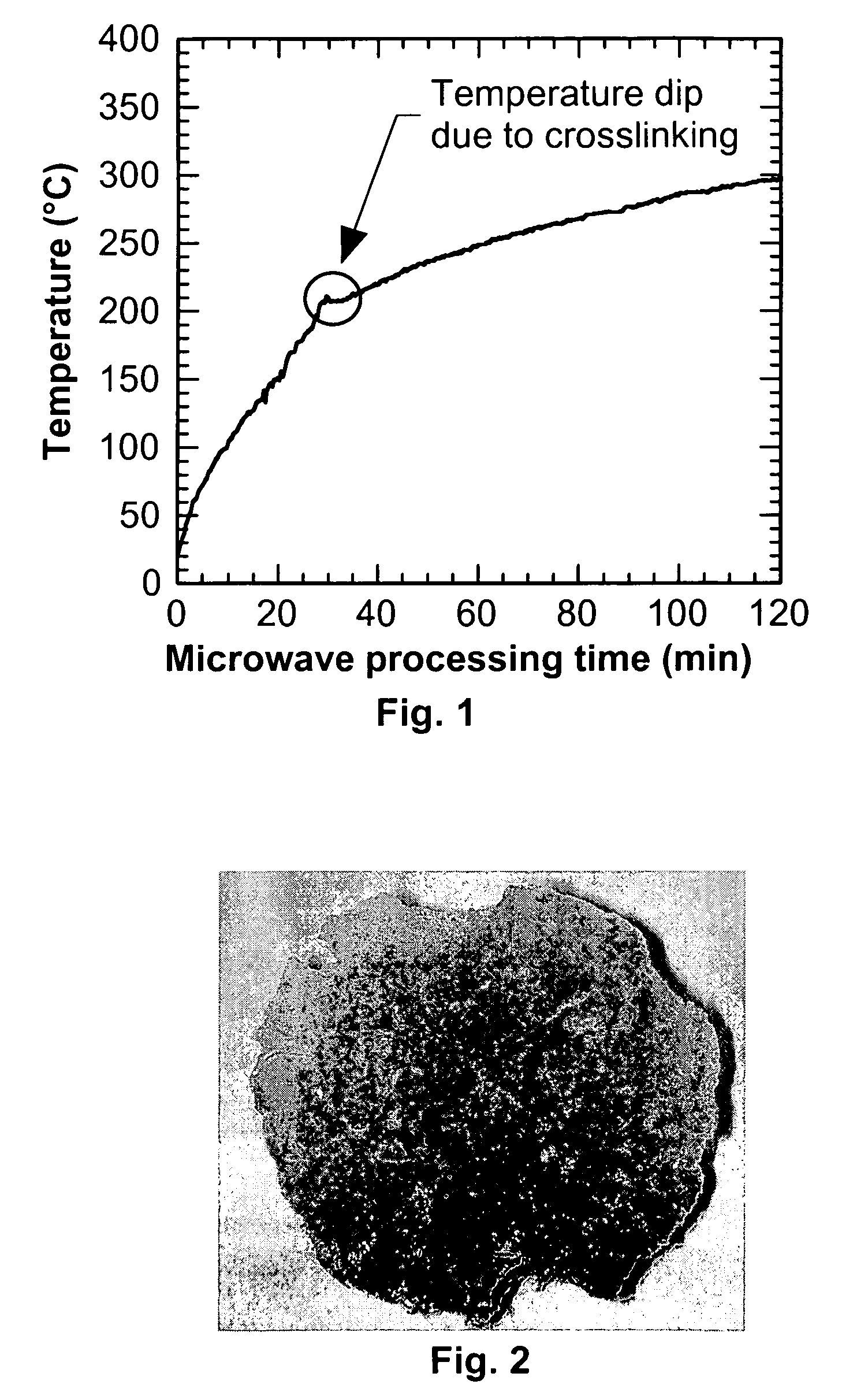 Method for preparing metal ceramic composite using microwave radiation