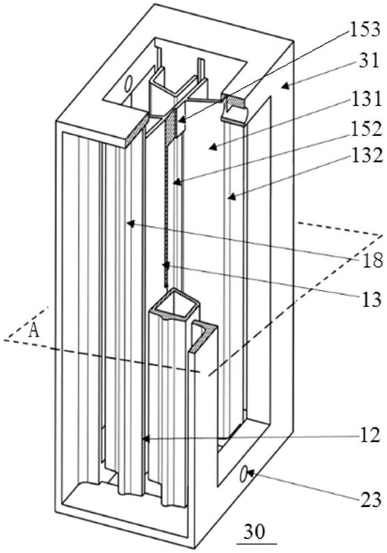 A method and device for cascading and grouping soft pack batteries