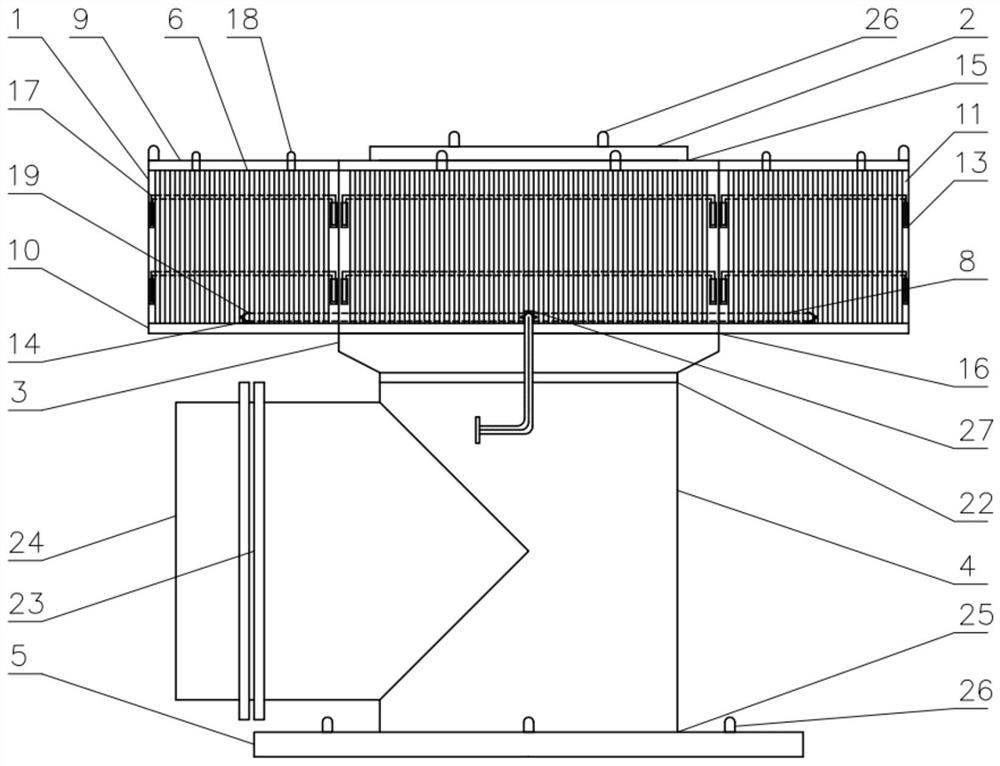 Fabricated ecological seawater taking head