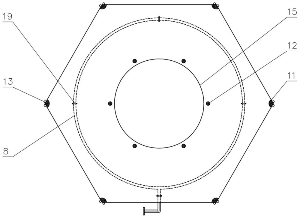 Fabricated ecological seawater taking head