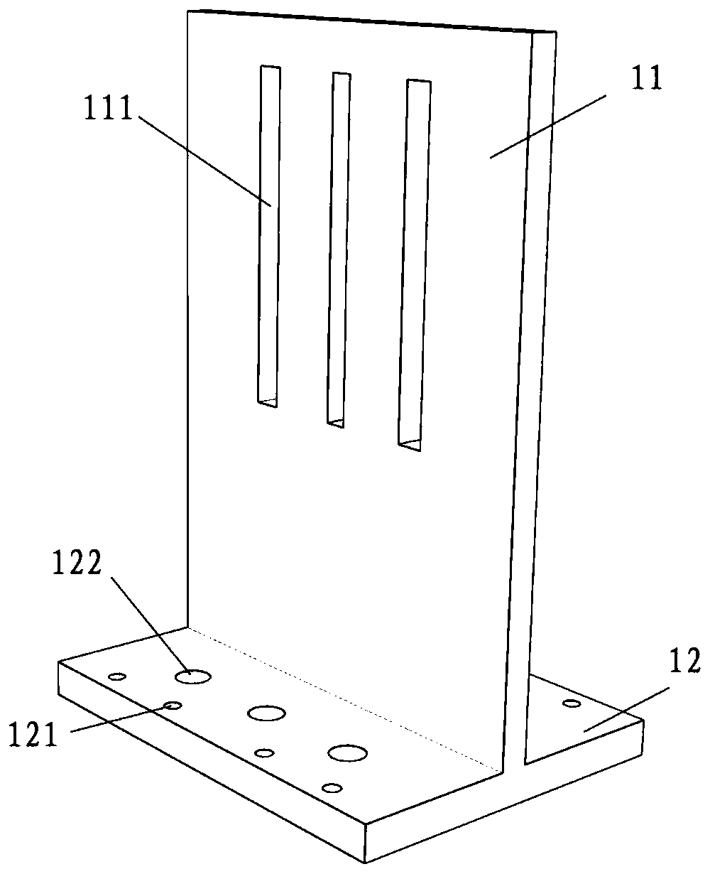 Wall type connection damper connecting member and construction method thereof