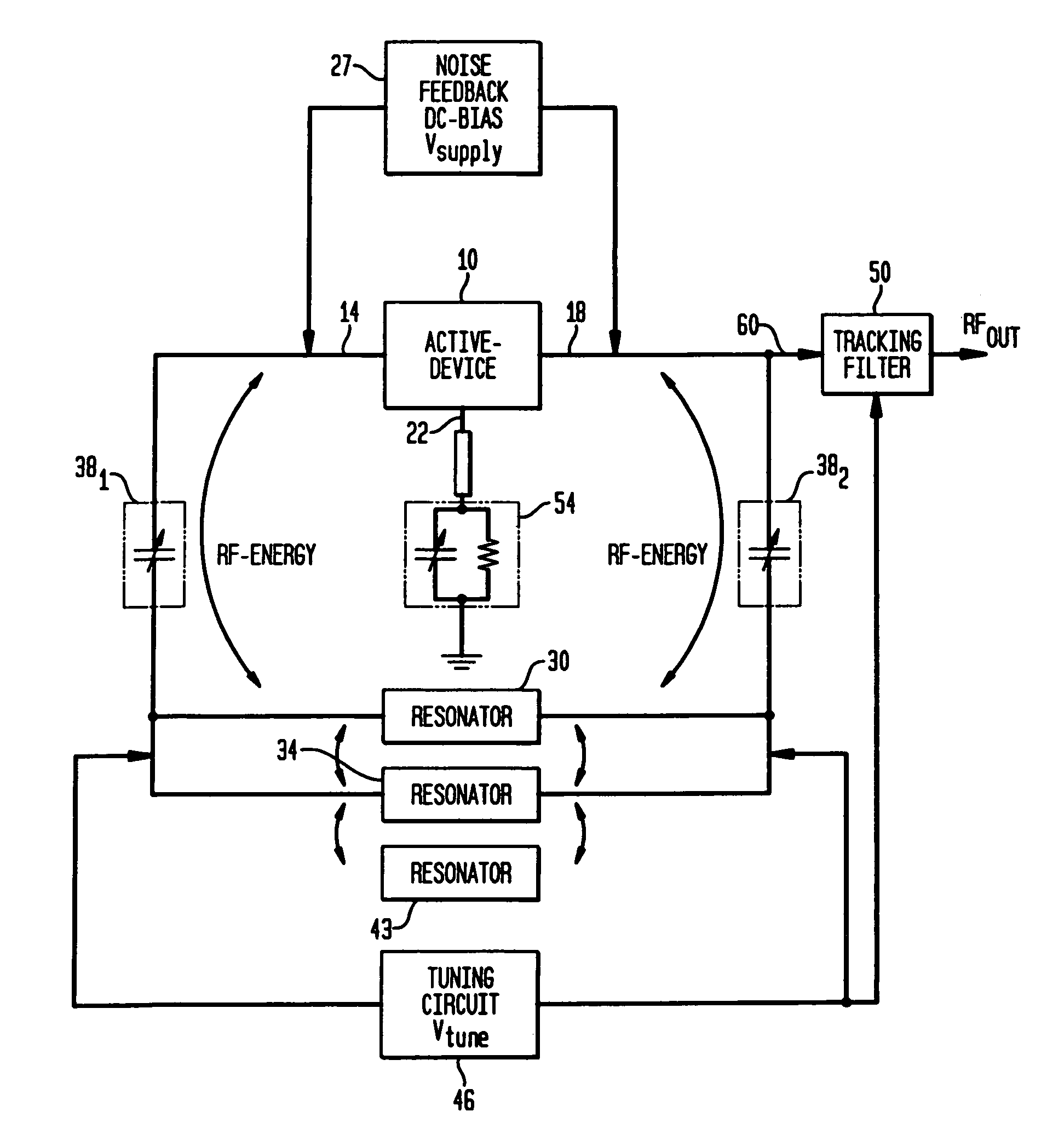 Wideband voltage controlled oscillator employing evanescent mode coupled-resonators