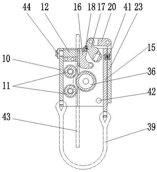 High-rise building safety escape device