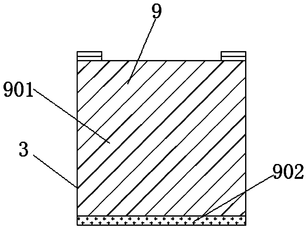 Construction device and method for underwater grouting