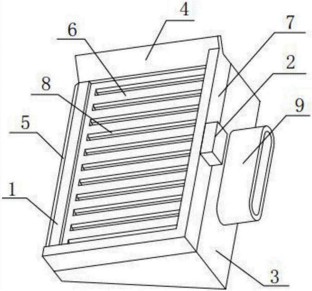 Fluidized bed dry-method sorting device