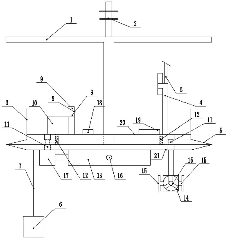 A mobile sea-air comprehensive observation platform driven by multi-power