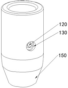 Meniscus fixing device and meniscus fixing method