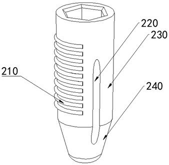 Meniscus fixing device and meniscus fixing method