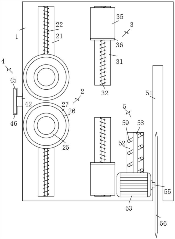 Positioning and cutting device for elevator cable
