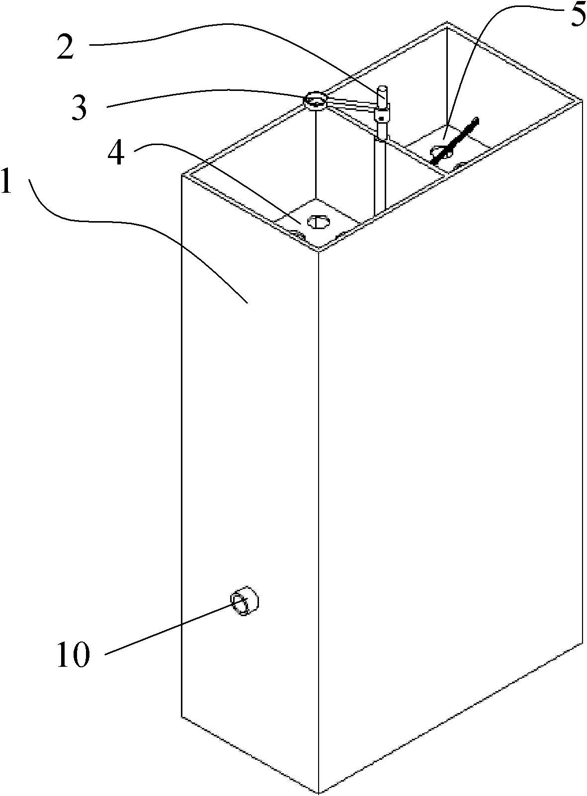 Shale oil solid-liquid separator