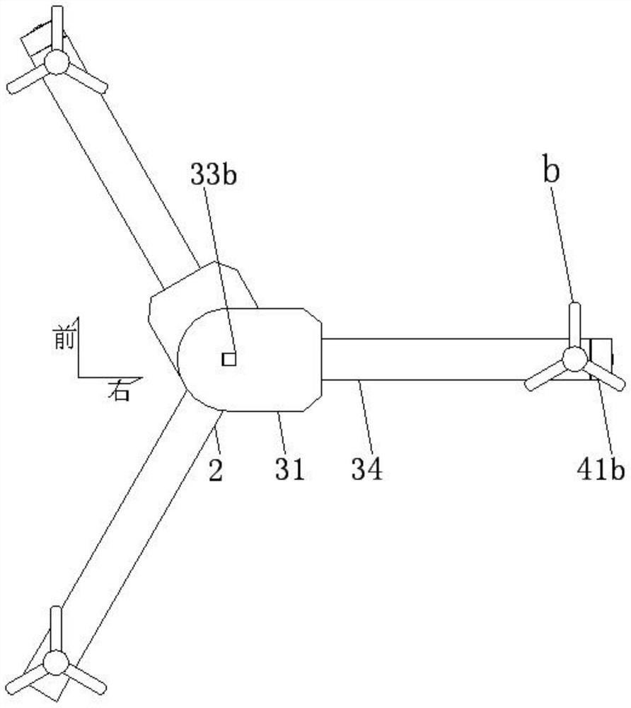 Pre-adjusting method of self-locking type unmanned aerial vehicle hinged arm