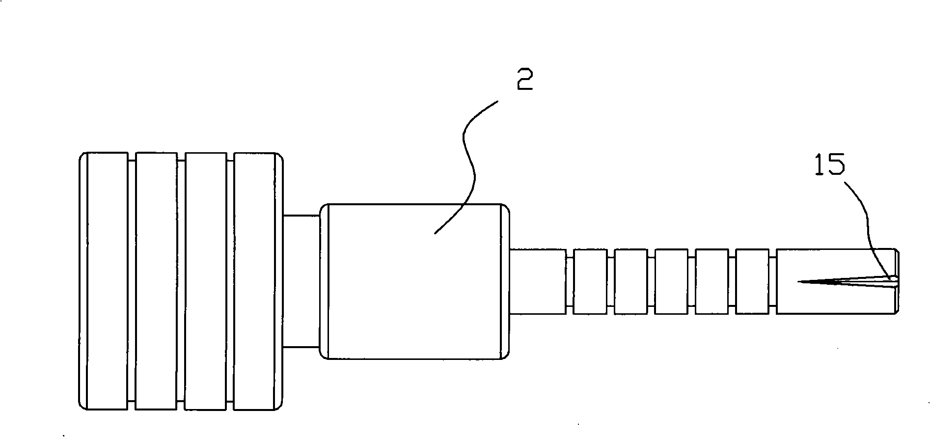 Double-feedback fluid-control one-way throttle velocity modulation composite valve