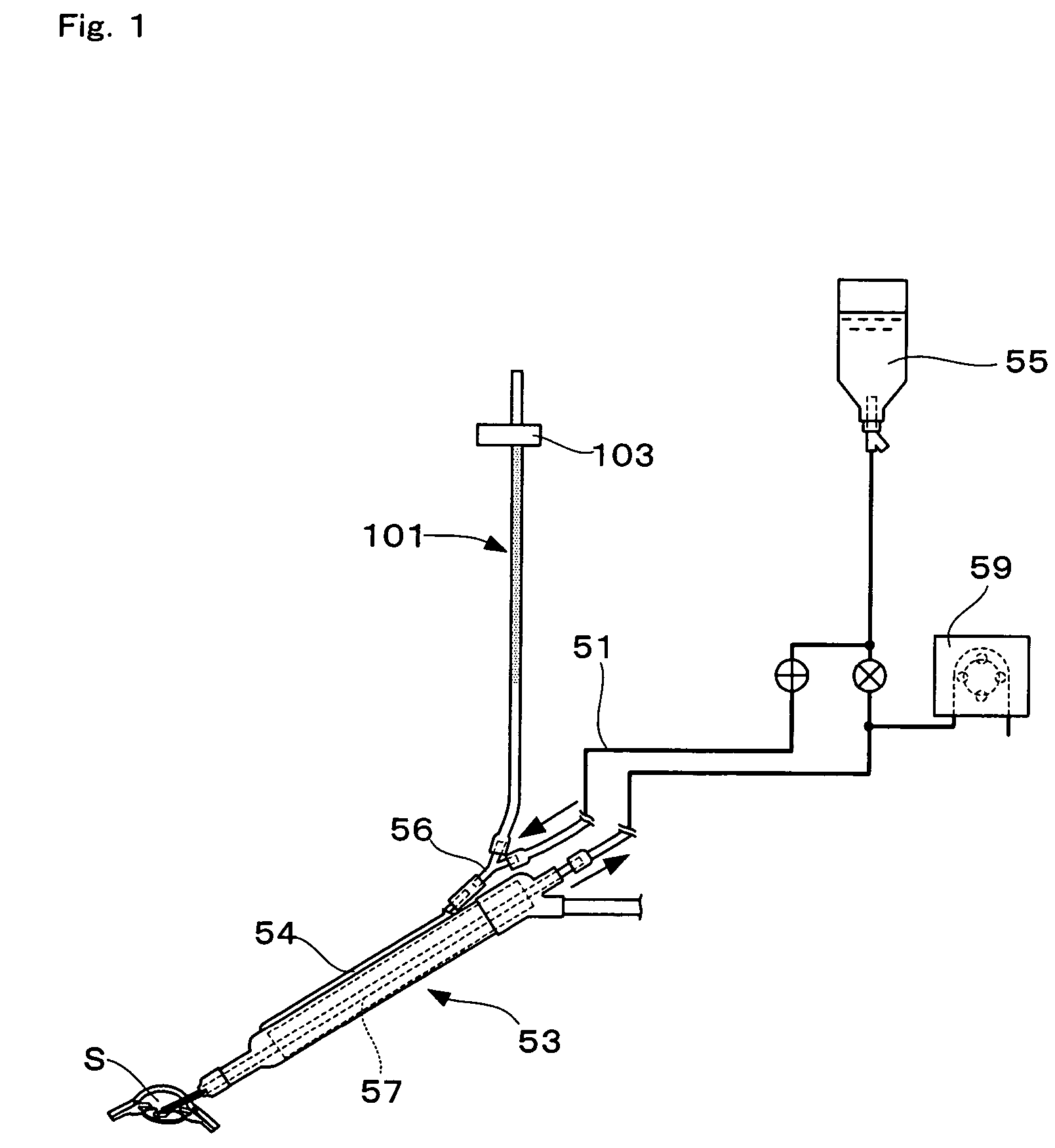 Decompression-compensating instrument for ocular surgery, instrument for ocular surgery provided with the same and method of ocular surgery