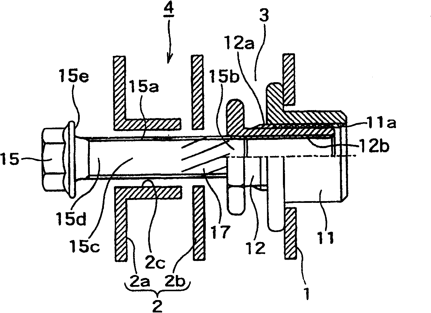 Bolt-nut mechanism