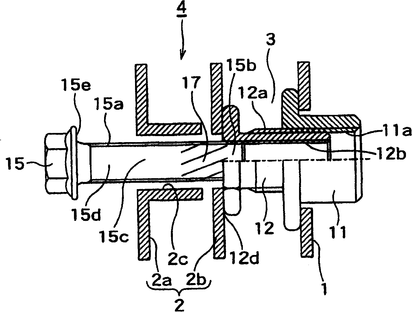 Bolt-nut mechanism