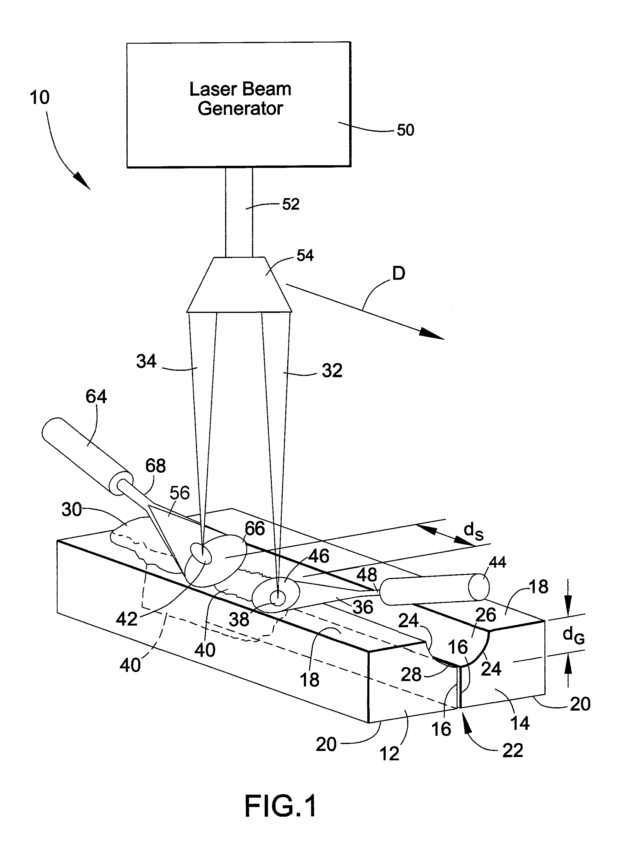 Hybrid laser arc welding process and apparatus
