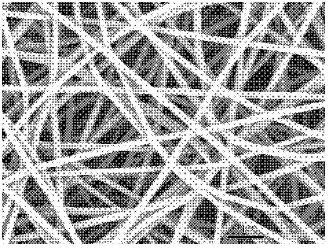 Method for preparing electrospun composite nanoscale fiber felt containing nanoscale palladium particles