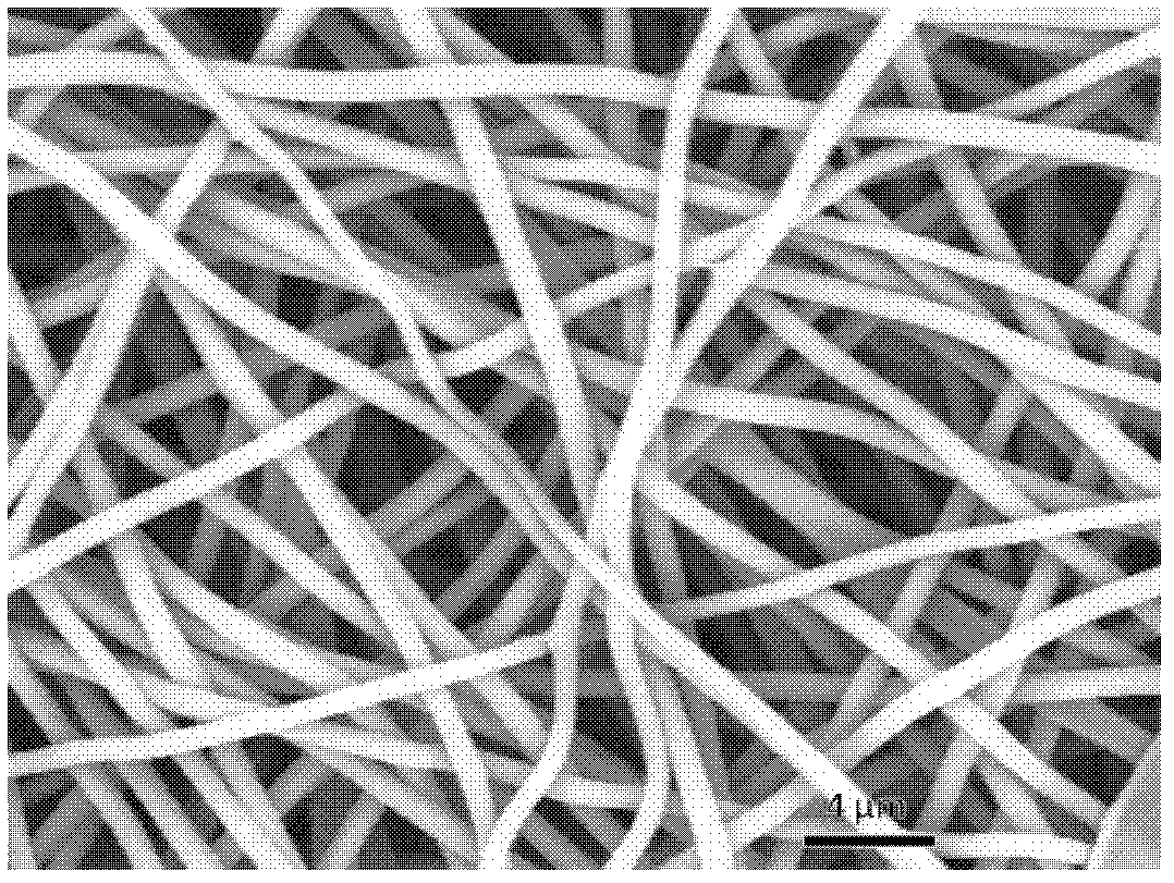 Method for preparing electrospun composite nanoscale fiber felt containing nanoscale palladium particles