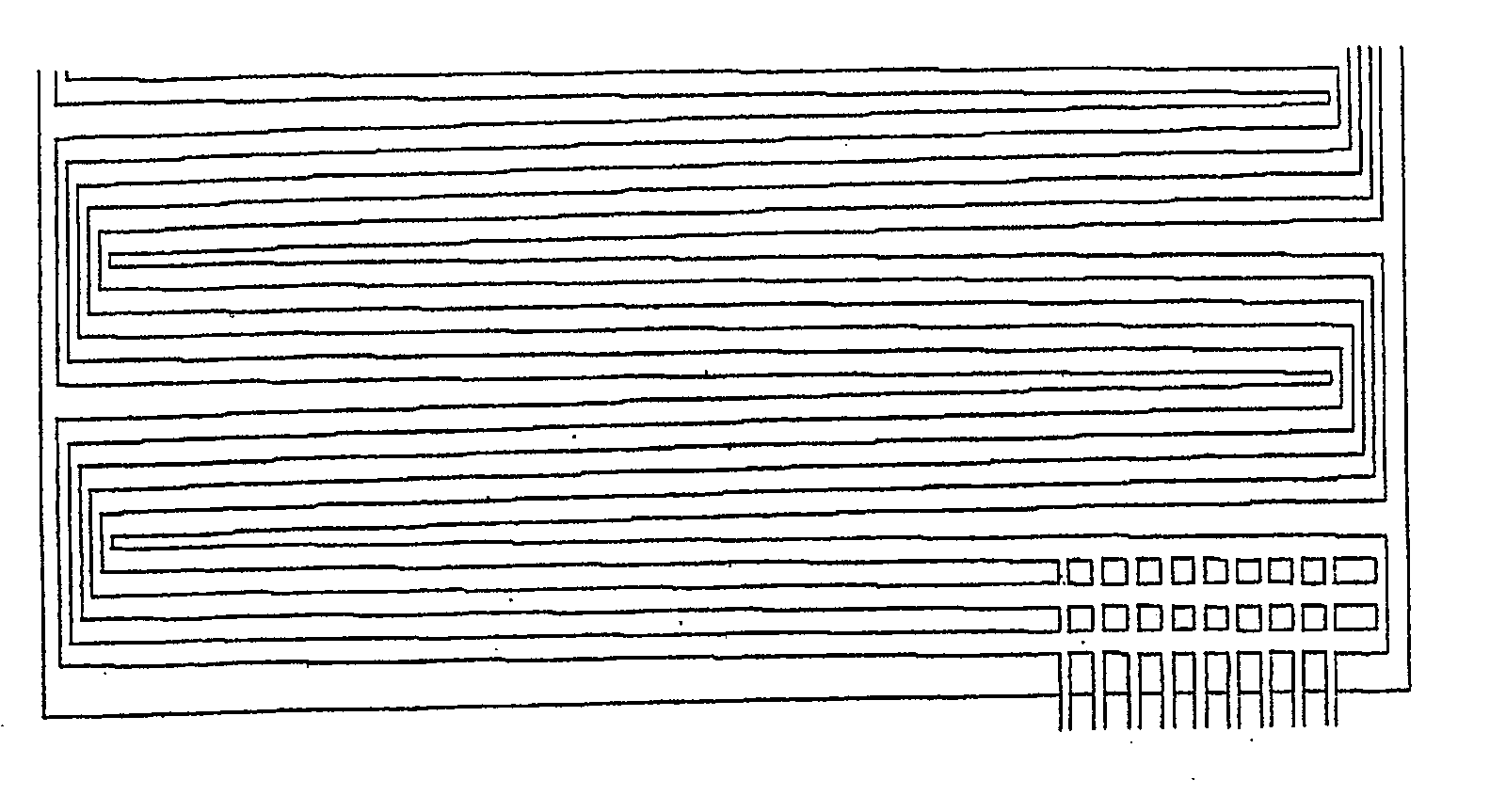 Gas distribution panel for a fuel cell and gas distribution panel containing a fuel cell