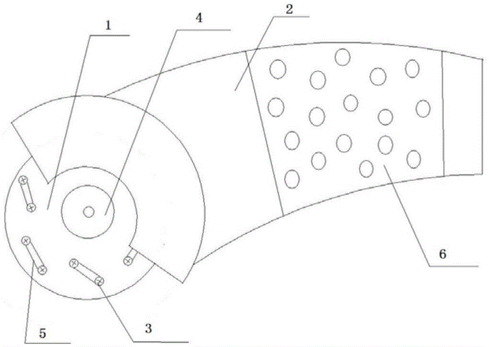 Efficient denoising handheld electric saw