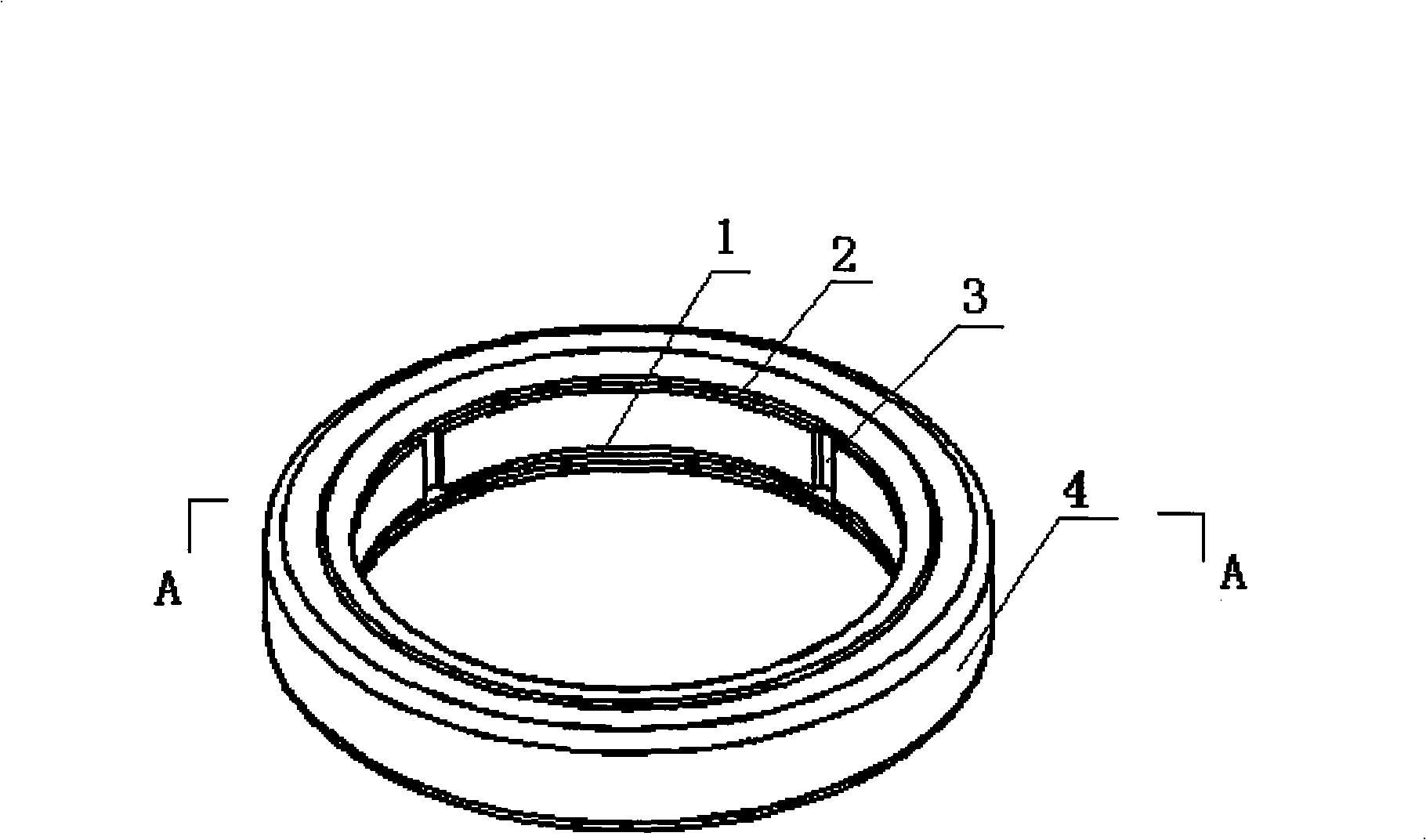 Elastic seal ring