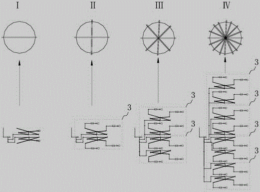 Three-dimensional measurement system for matter state information of laser fusion target capsule