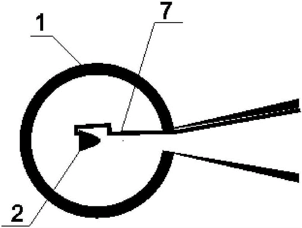 Three-dimensional measurement system for matter state information of laser fusion target capsule