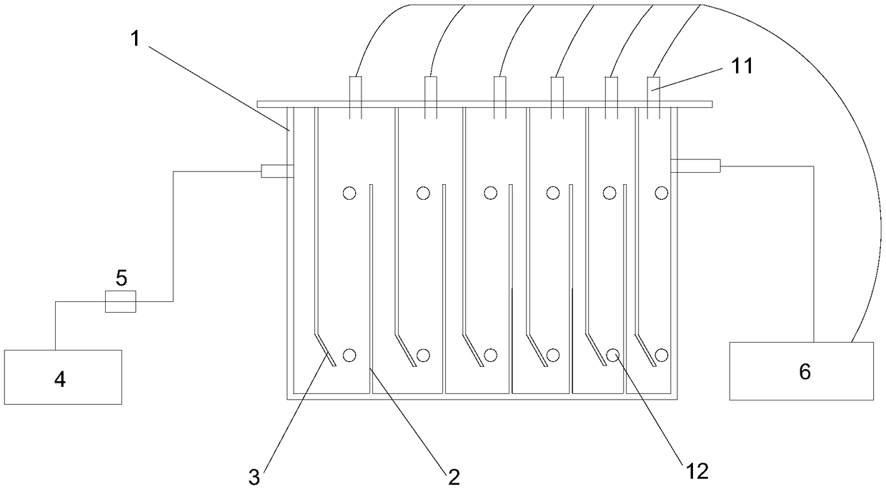 Pretreatment method for improving efficiency and stability of culture wastewater treatment by ABR