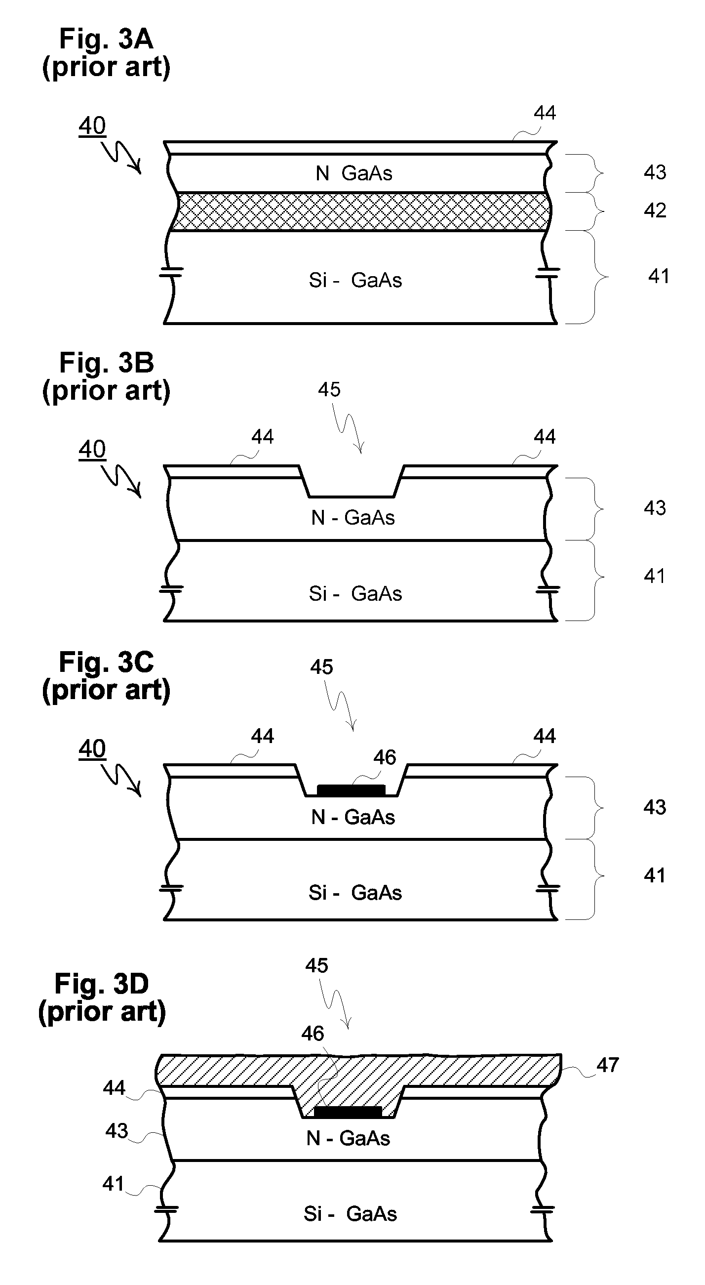 Merged and Isolated Power MESFET Devices