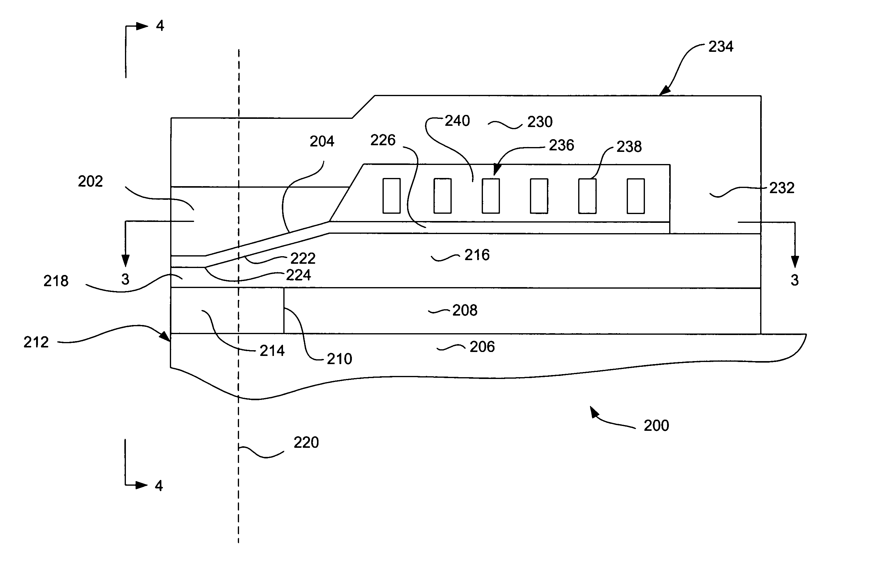 Trailing edge taper design and method for making a perpendicular write head with shielding