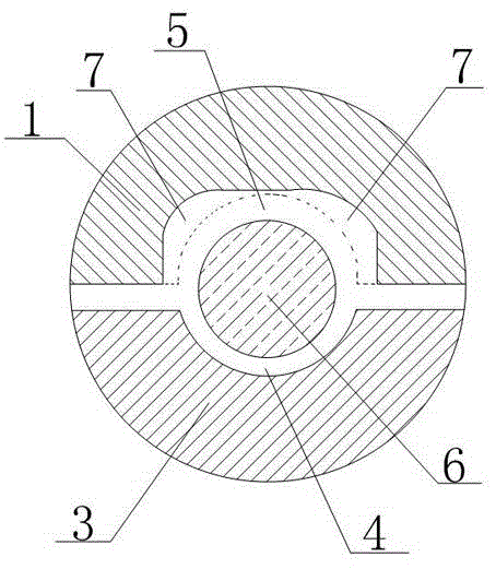 Quick connecting method for metal hose