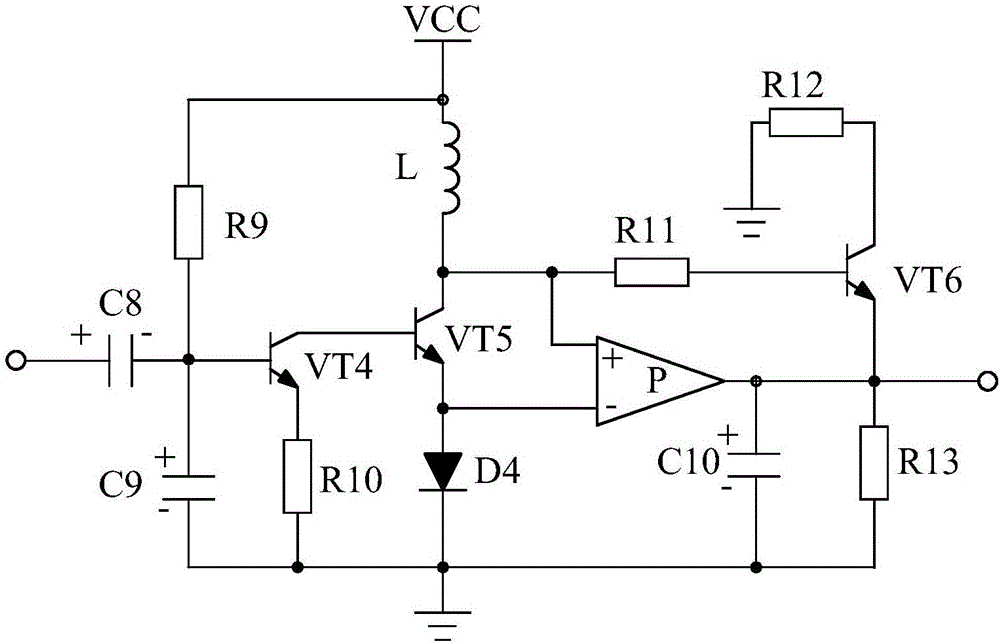 Frequency stabilization circuit-based high-power and low-noise electronic ballast
