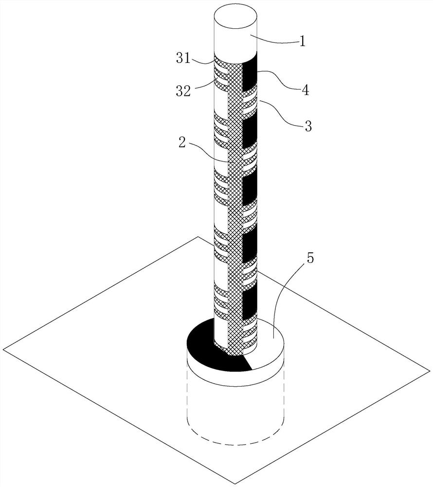 Water level detection method and riverway monitoring method based on machine vision