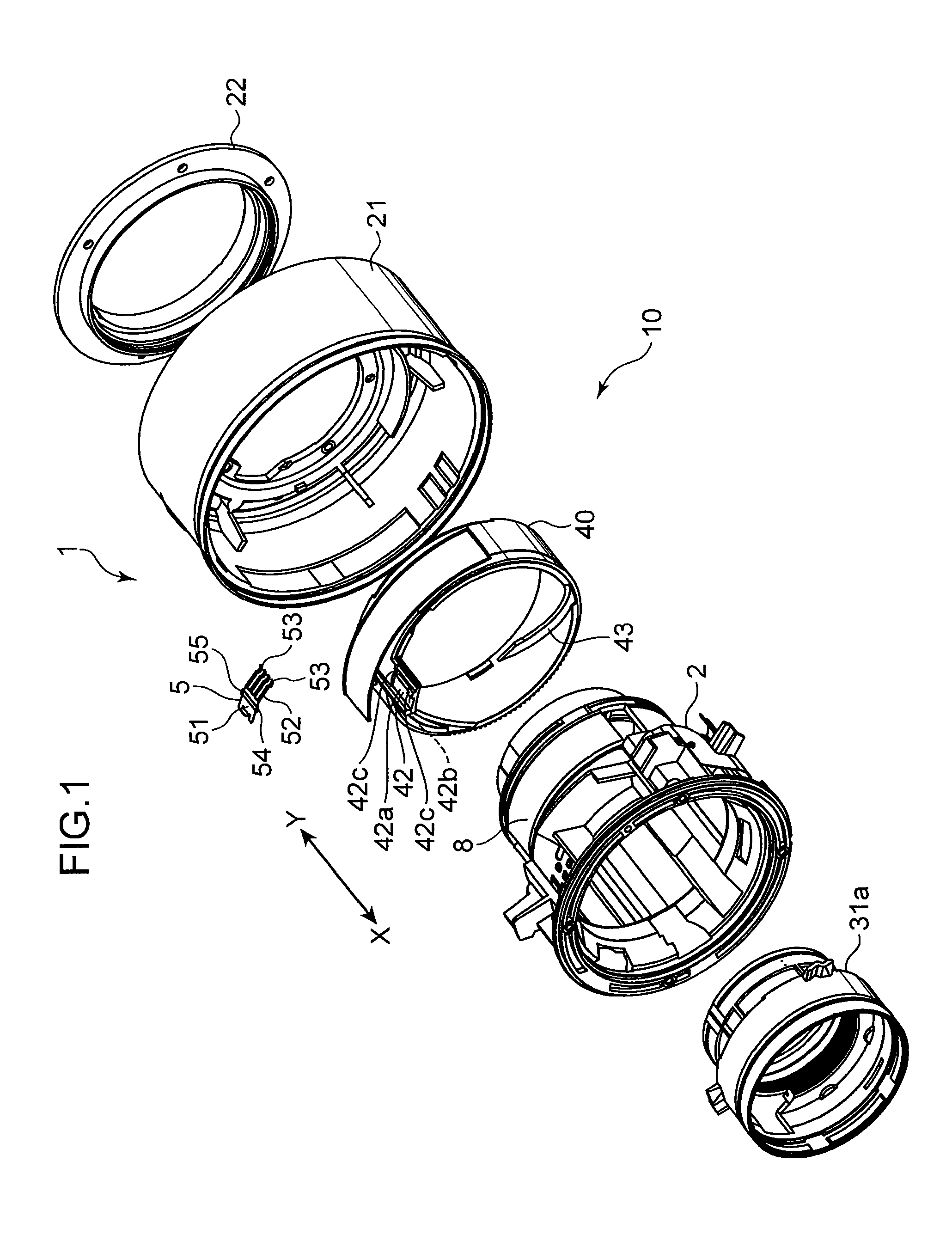 Lens barrel and imaging optical system