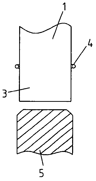 Connection mechanism between tubes and tube bases of a heat exchanger and method for producing the connection mechanism